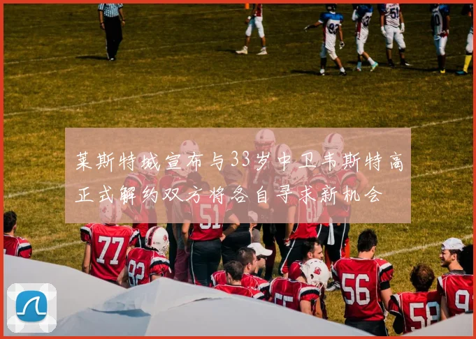莱斯特城宣布与33岁中卫韦斯特高正式解约双方将各自寻求新机会